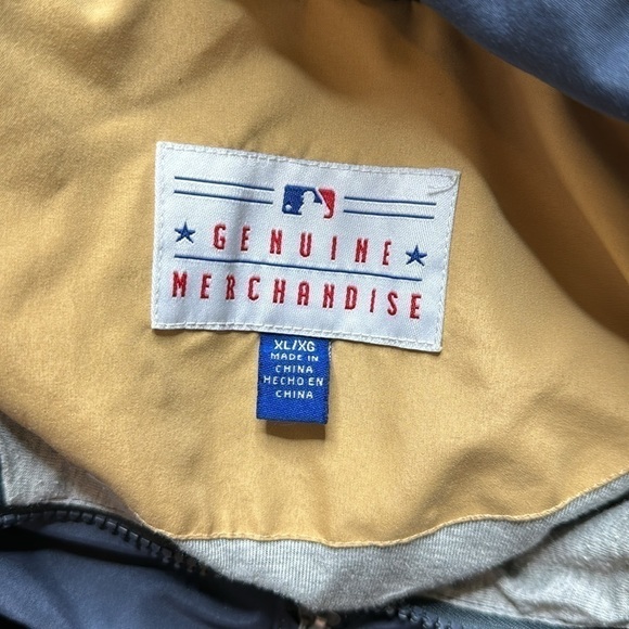 Vintage MLB Brewers Pullover Windbreaker Jacket XL - Picture 7 of 12